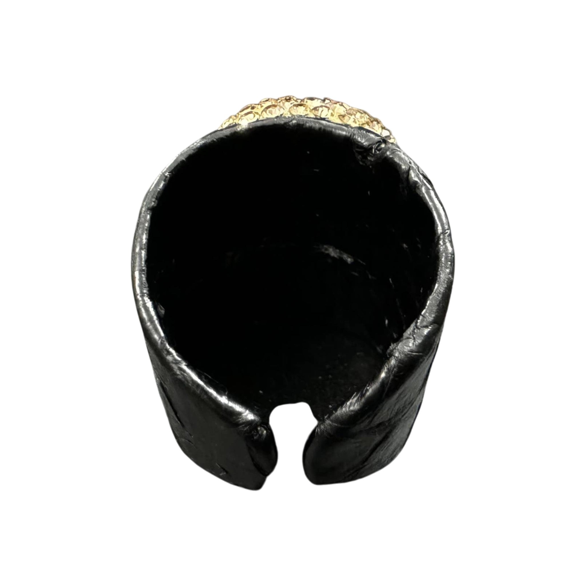 Round Crystal Pavé Cocktail Ring R2553