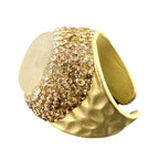 Clear Quartz Pavé Cocktail Ring R2624 - view 5