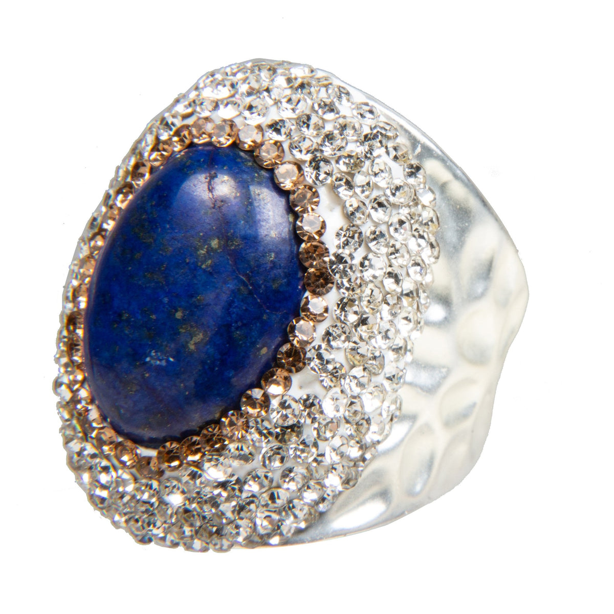 Lapis Pavé Cocktail Ring R2625