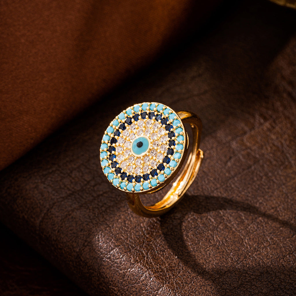 Turkish Evil Eye Ring R2633