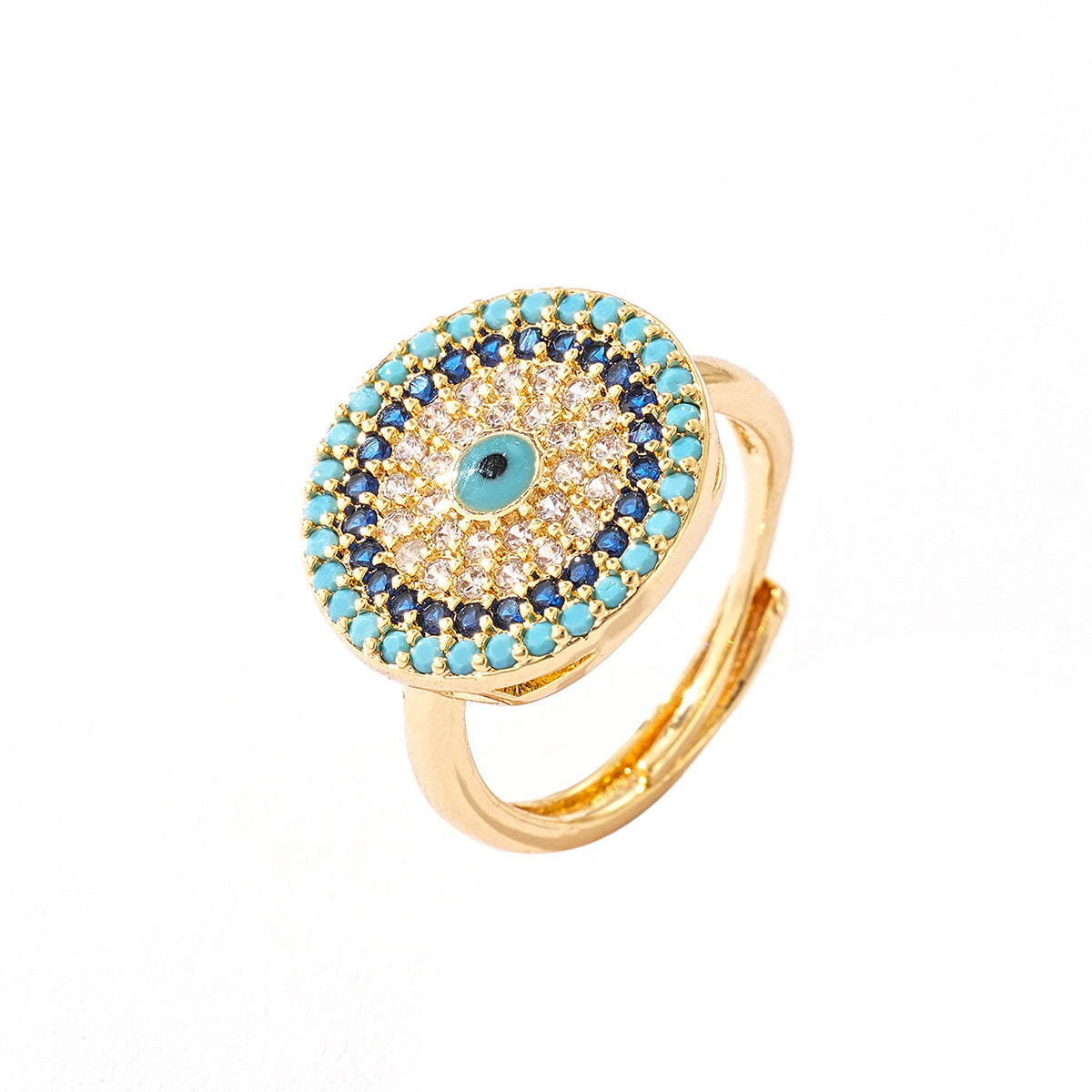 Turkish Evil Eye Ring R2633