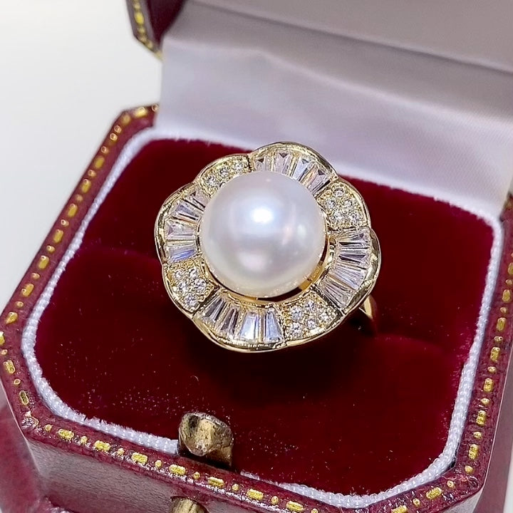 Flower Cubic Zirconia R2646