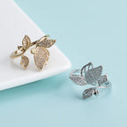 Butterfly Rhinestone Ring R2668