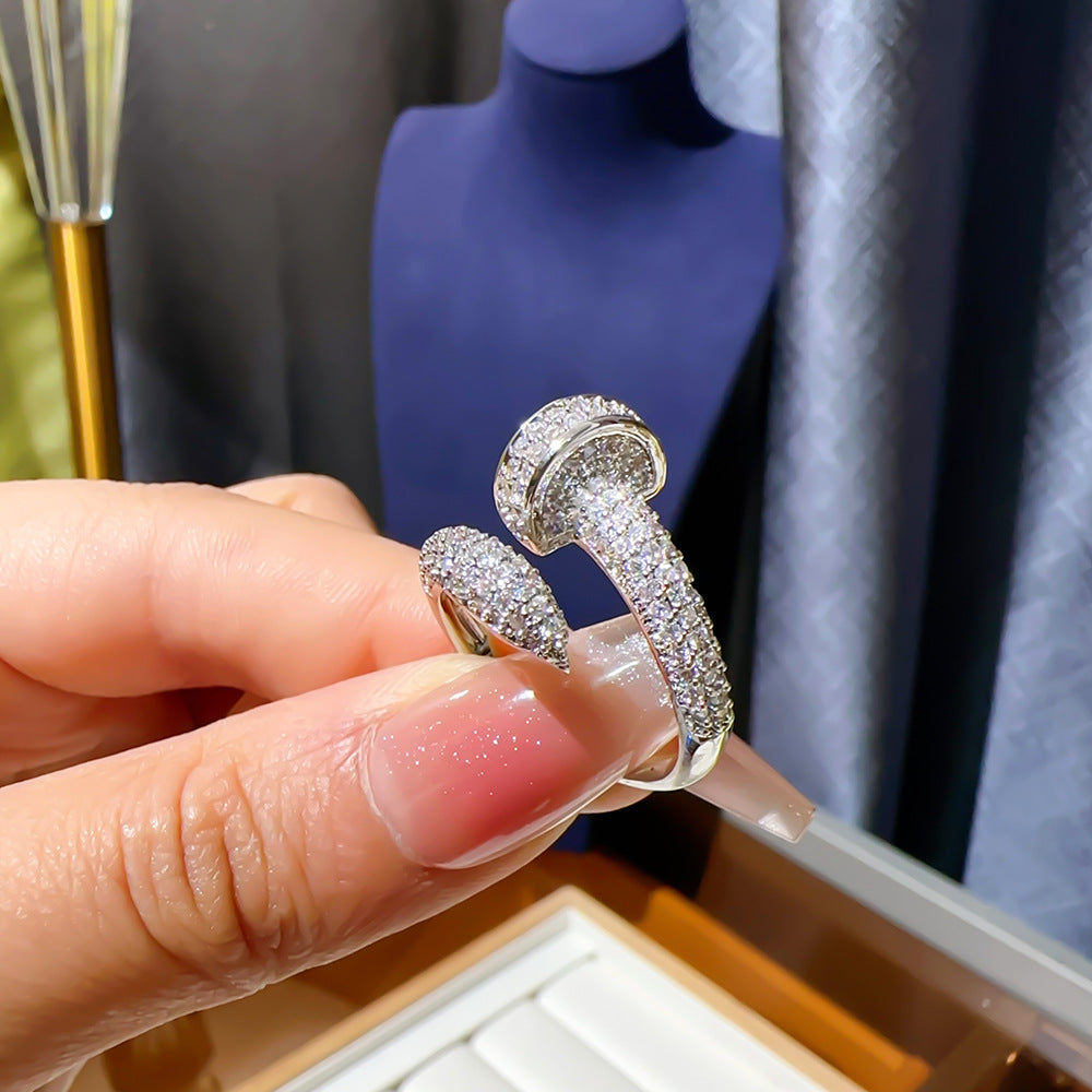 Nail Rhinestone Ring R2683
