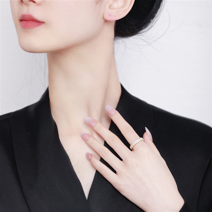 Round Rhinestone Ring R2715
