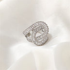 Geometric Design Ring R2721