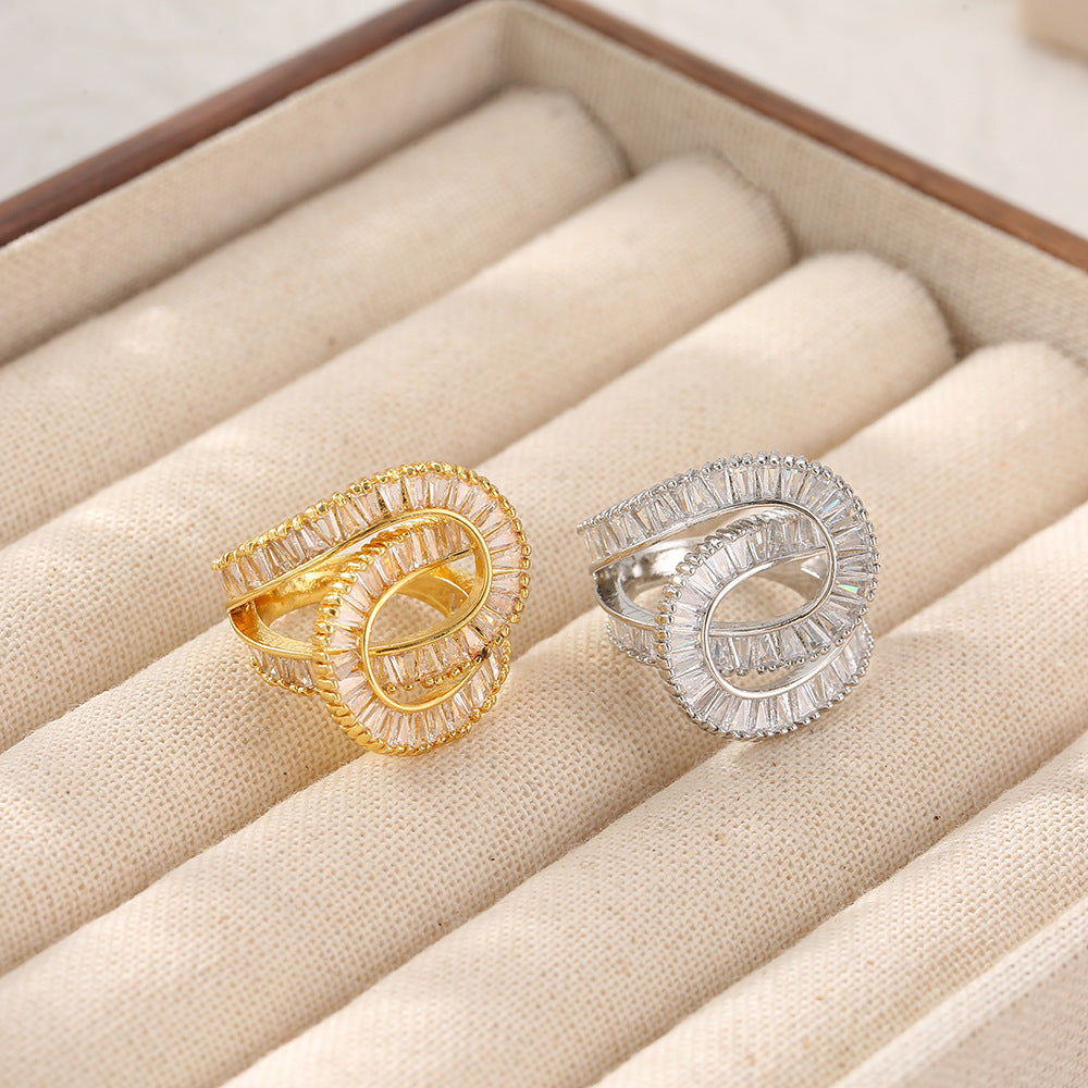 Geometric Design Ring R2721
