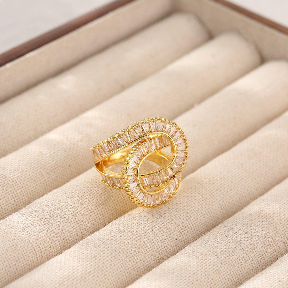 Geometric Design Ring R2721