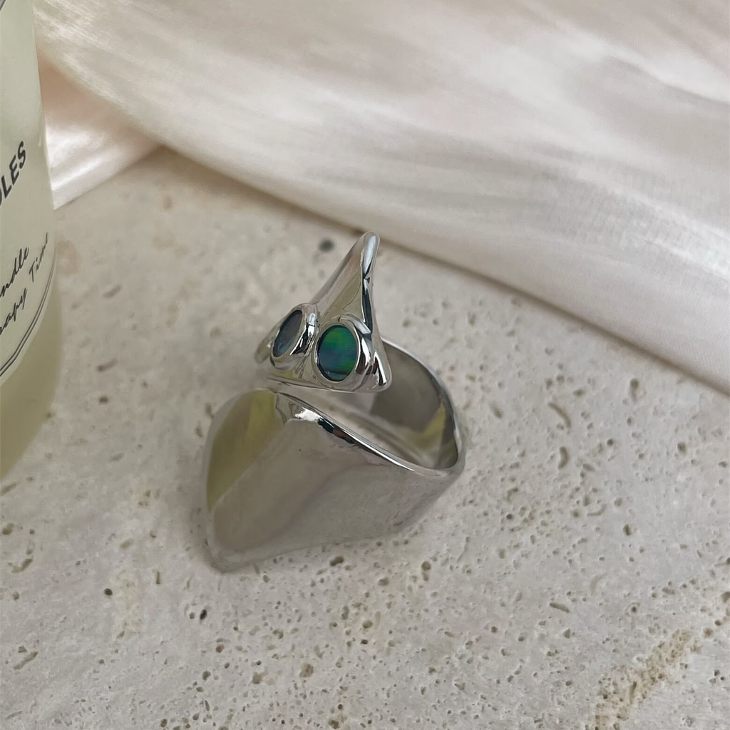 18K Gold Plated Irregular Cubic Zirconia Ring R2756