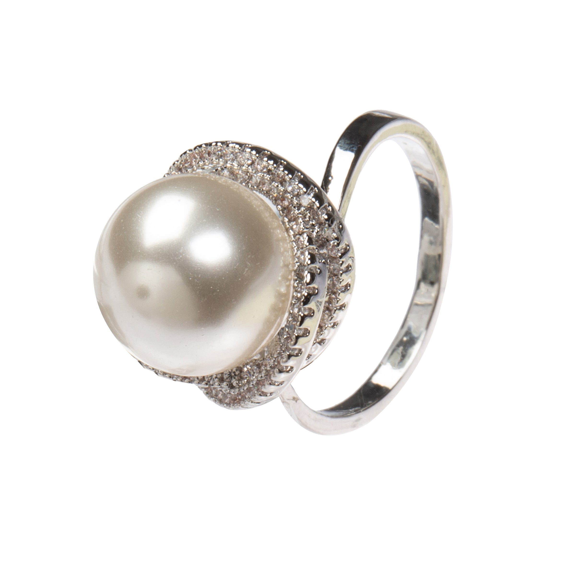 18K Gold Plated Cubic Zirconia Ring R2770