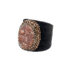 Druzy Pavé Cocktail Ring R2783