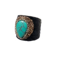 Turquoise Pavé Cocktail Ring R2793