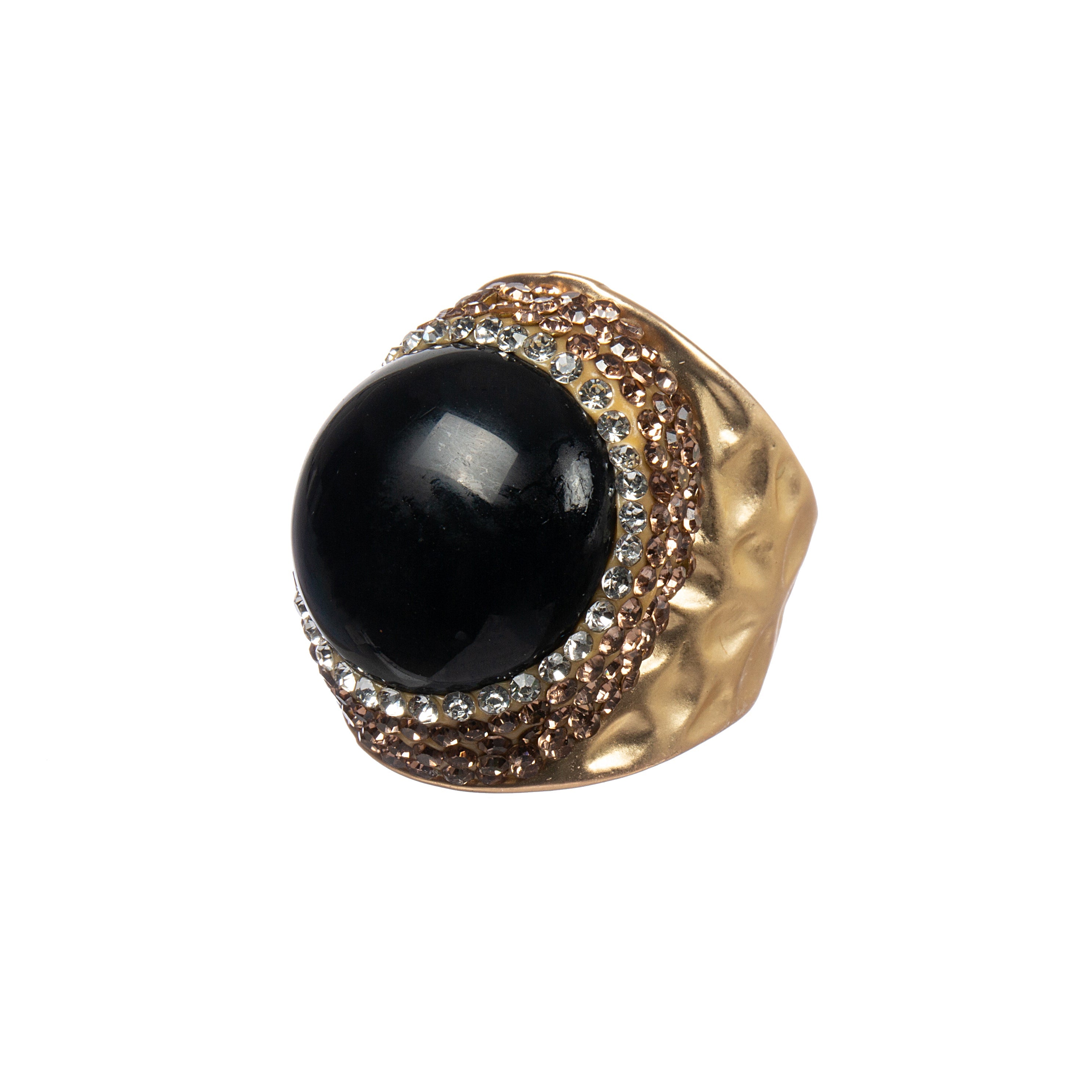 Onyx Pavé Cocktail Ring R2806