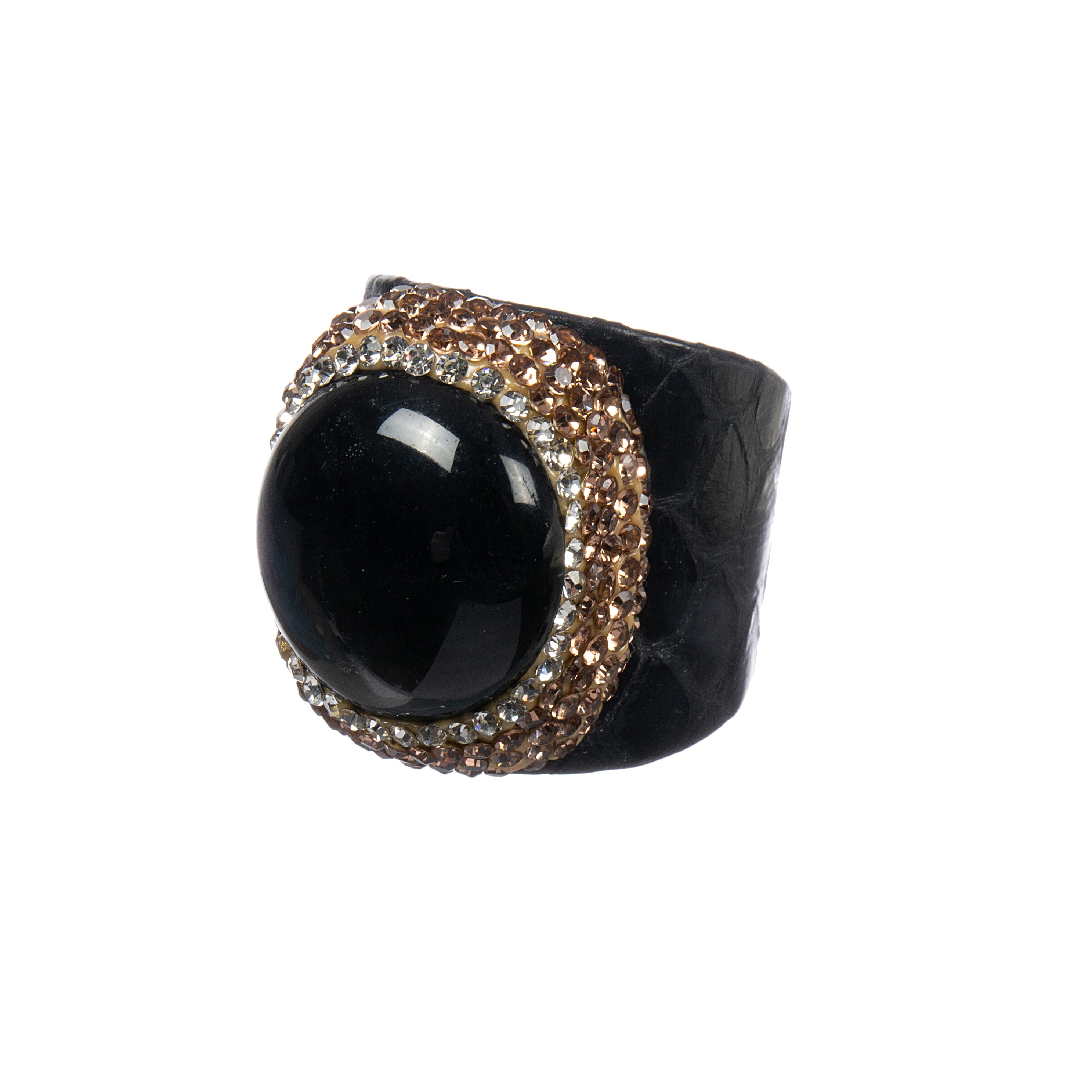 Onyx Pavé Cocktail Ring R2809