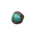Composed Turquoise Pavé Cocktail Ring R2832