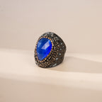 Cymophane Rhinestone Pavé Cocktail Ring R2838