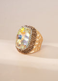 Crystal Pavé Cocktail Ring R2880