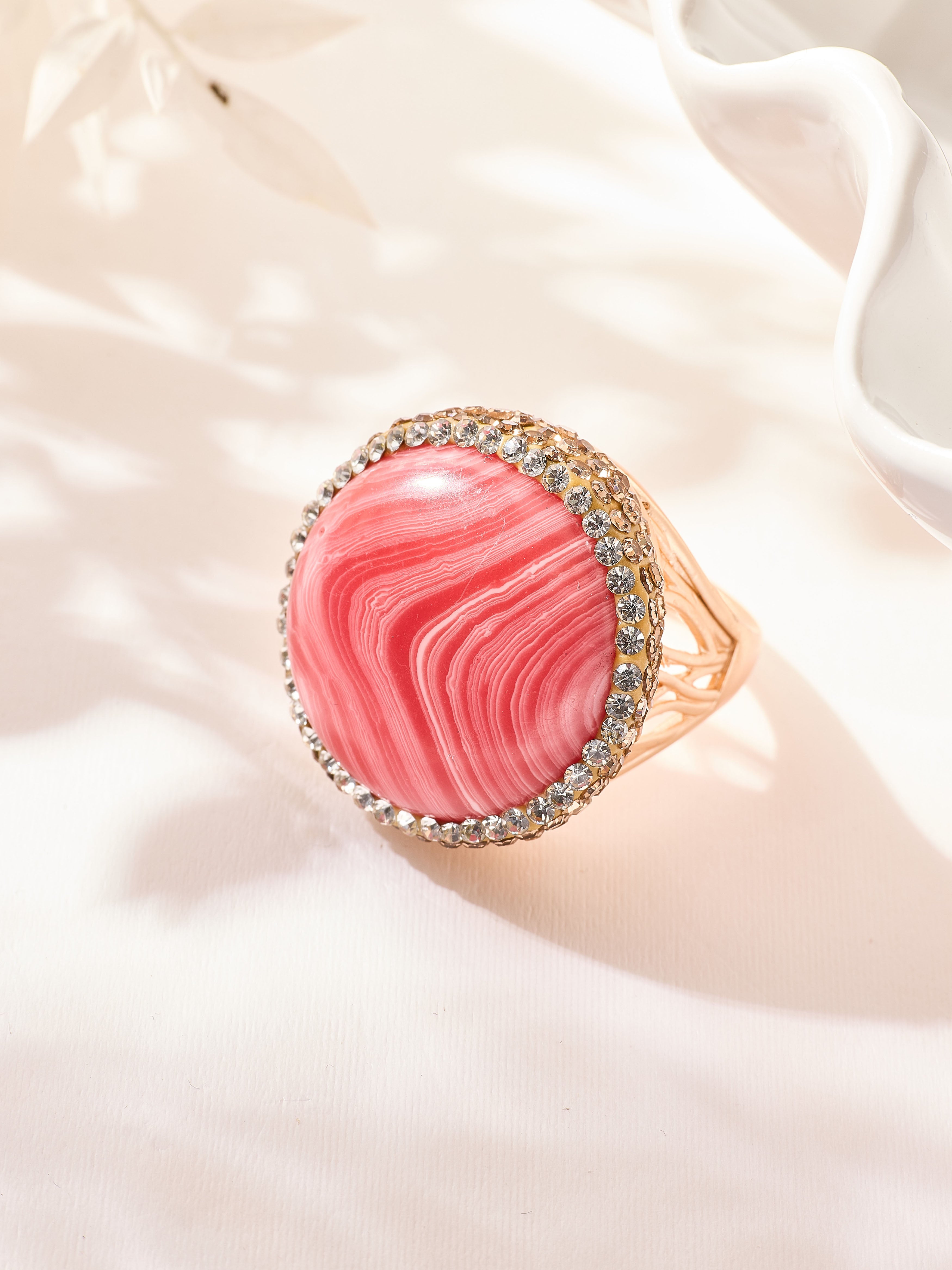 Various Stones Pavé Cocktail Ring R2894