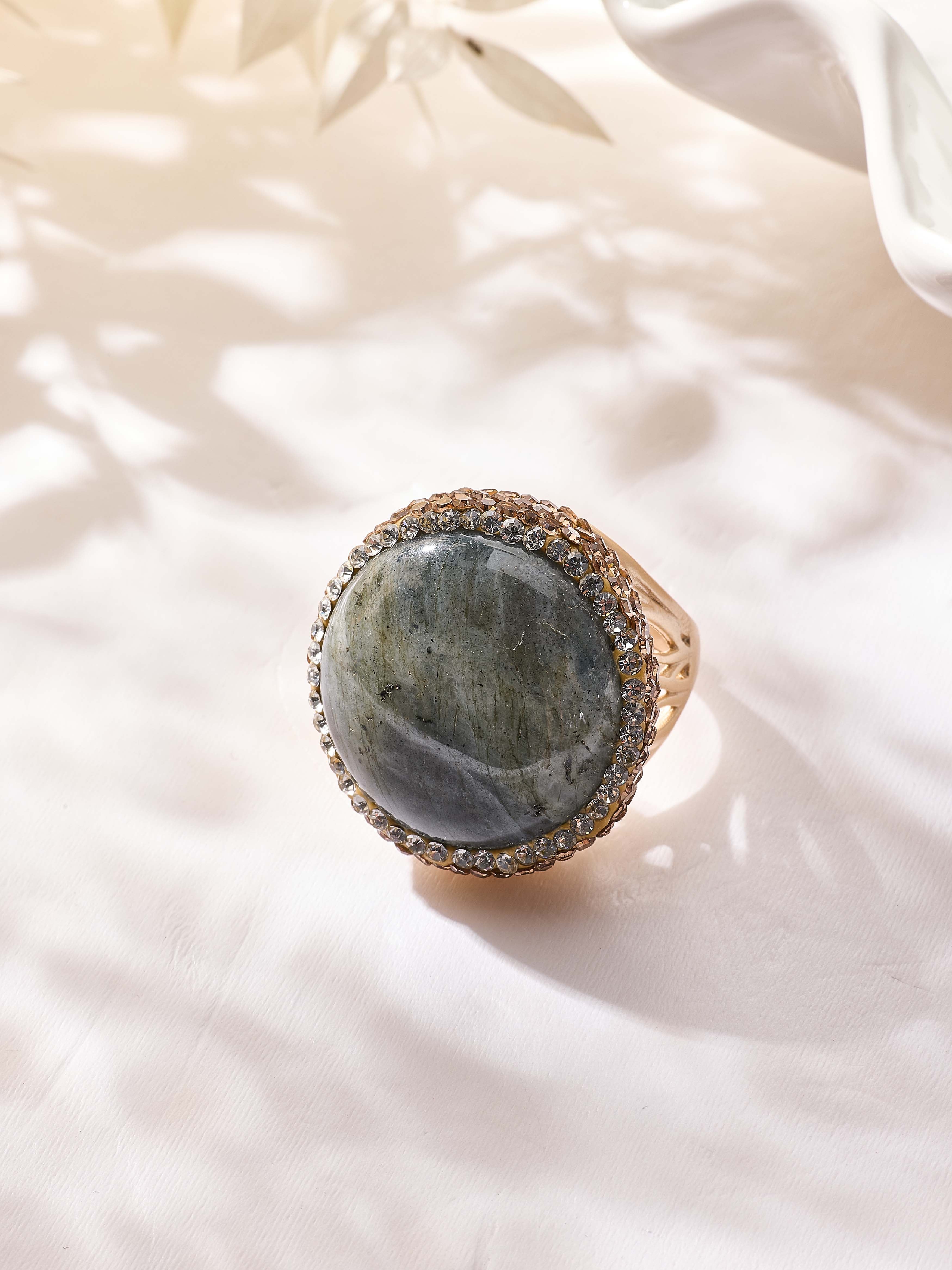 Various Stones Pavé Cocktail Ring R2894