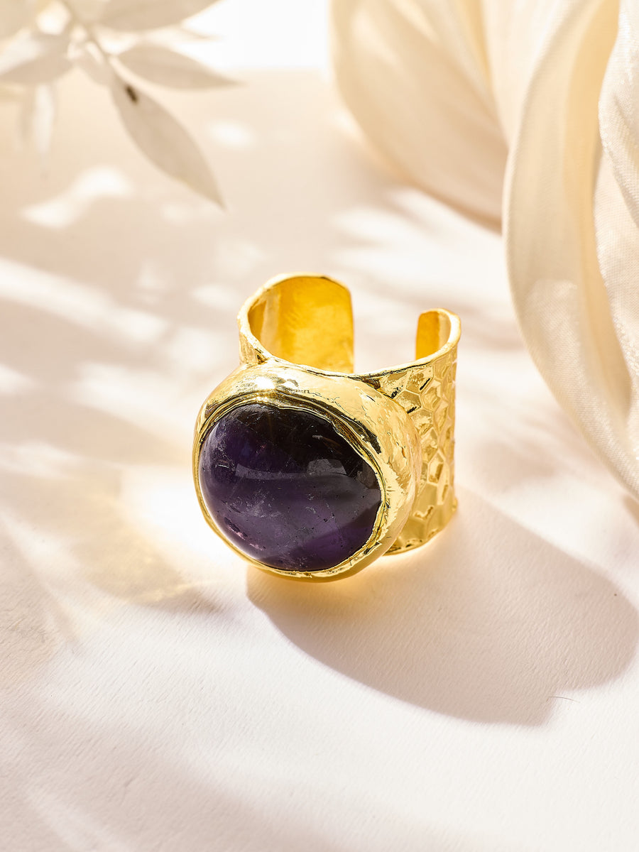 Mixed-Stone Ring R2906