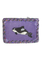 Orca Rectangle Velvet Coin Purse V0701