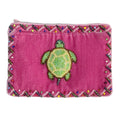 Turtle Rectangle Velvet Coin Purse V0701