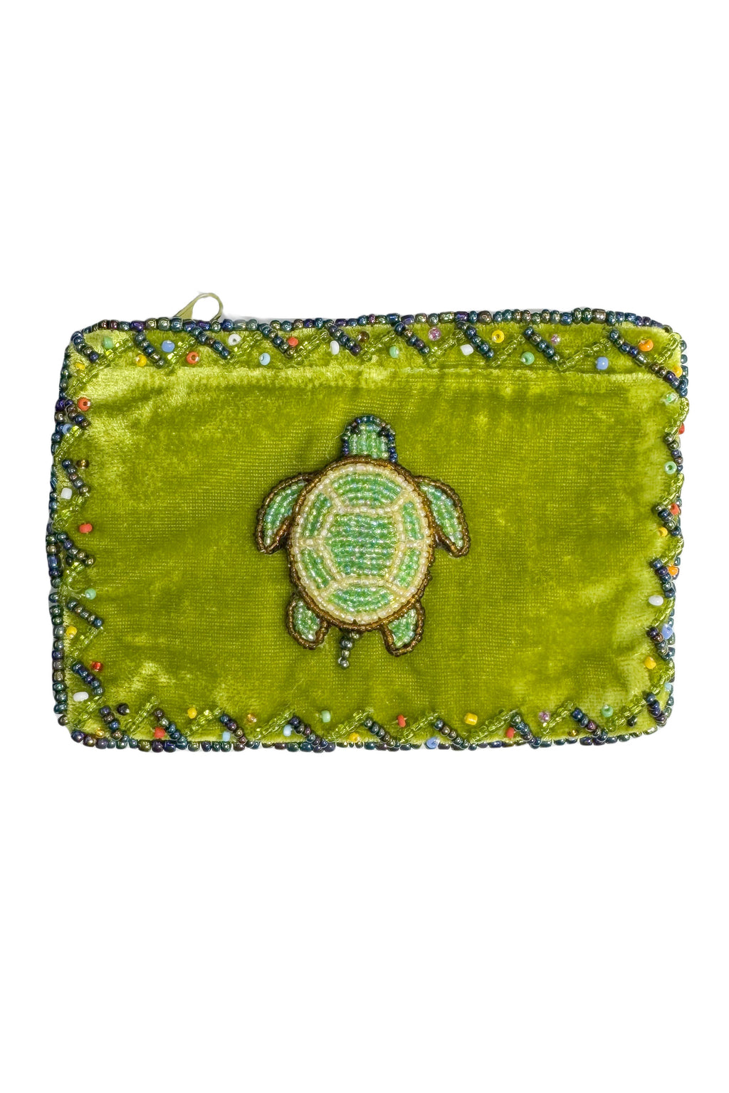 Turtle Rectangle Velvet Coin Purse V0701