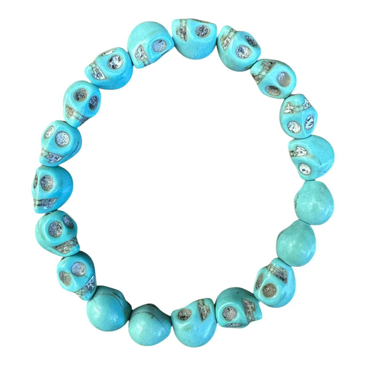Small Skull Beaded Bracelet VPI0025