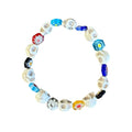 Skull and Flower Beaded Bracelet VPI0027