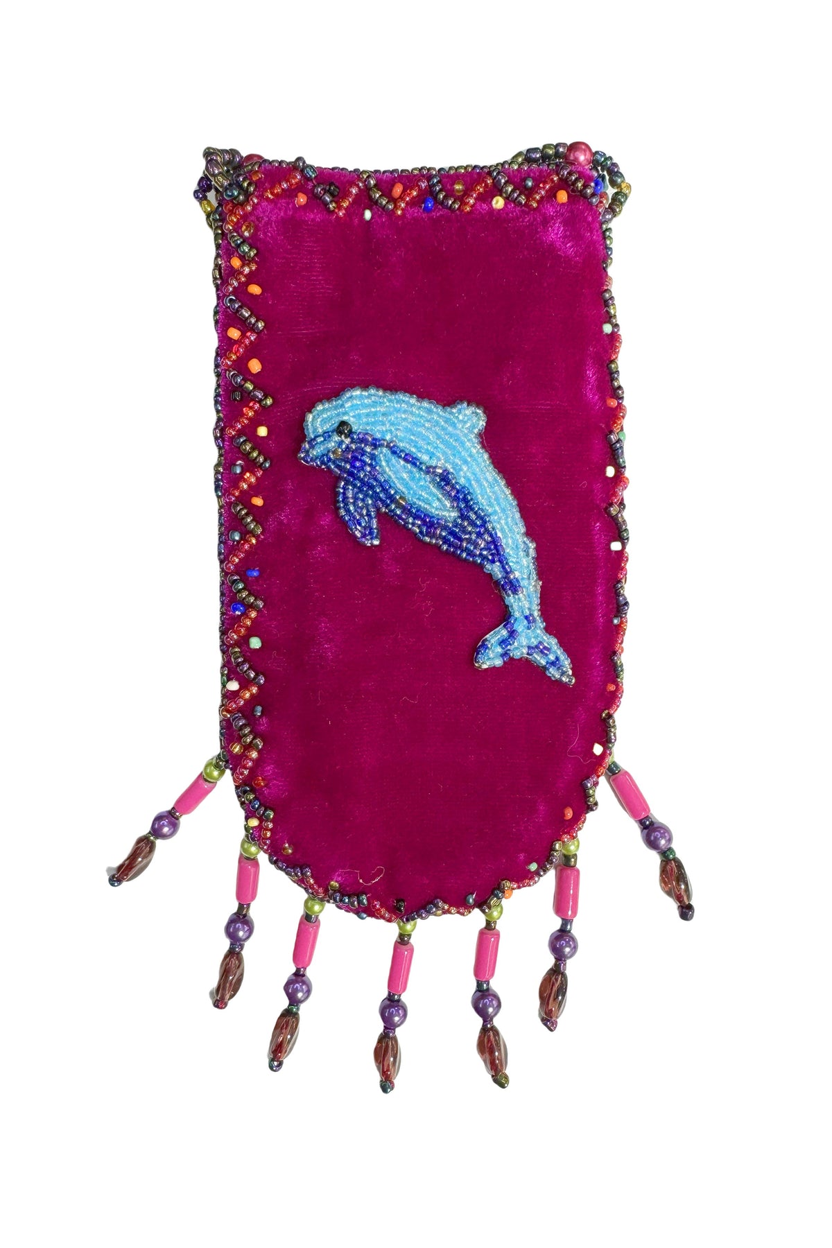 Credit Card Holder Crossbody Bag with Strap V0710 - Dolphin - view 12