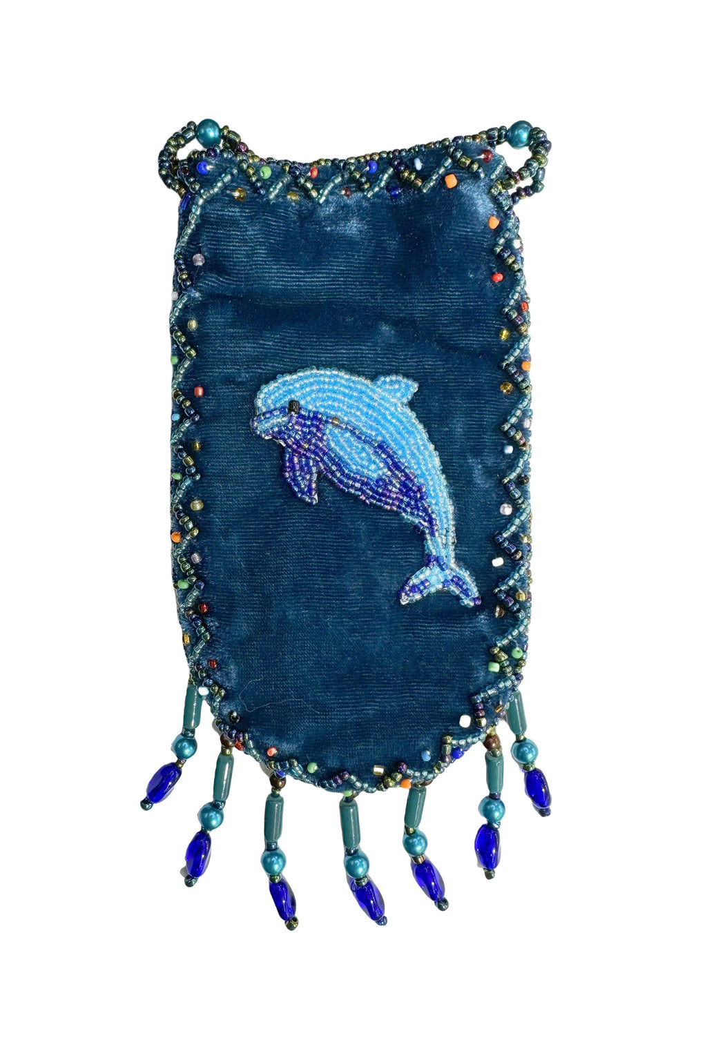 Credit Card Holder Crossbody Bag with Strap V0710 - Dolphin - view 6