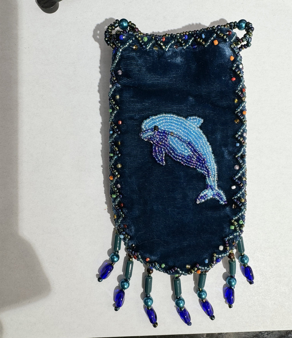 Credit Card Holder Crossbody Bag with Strap V0710 - Dolphin - view 17
