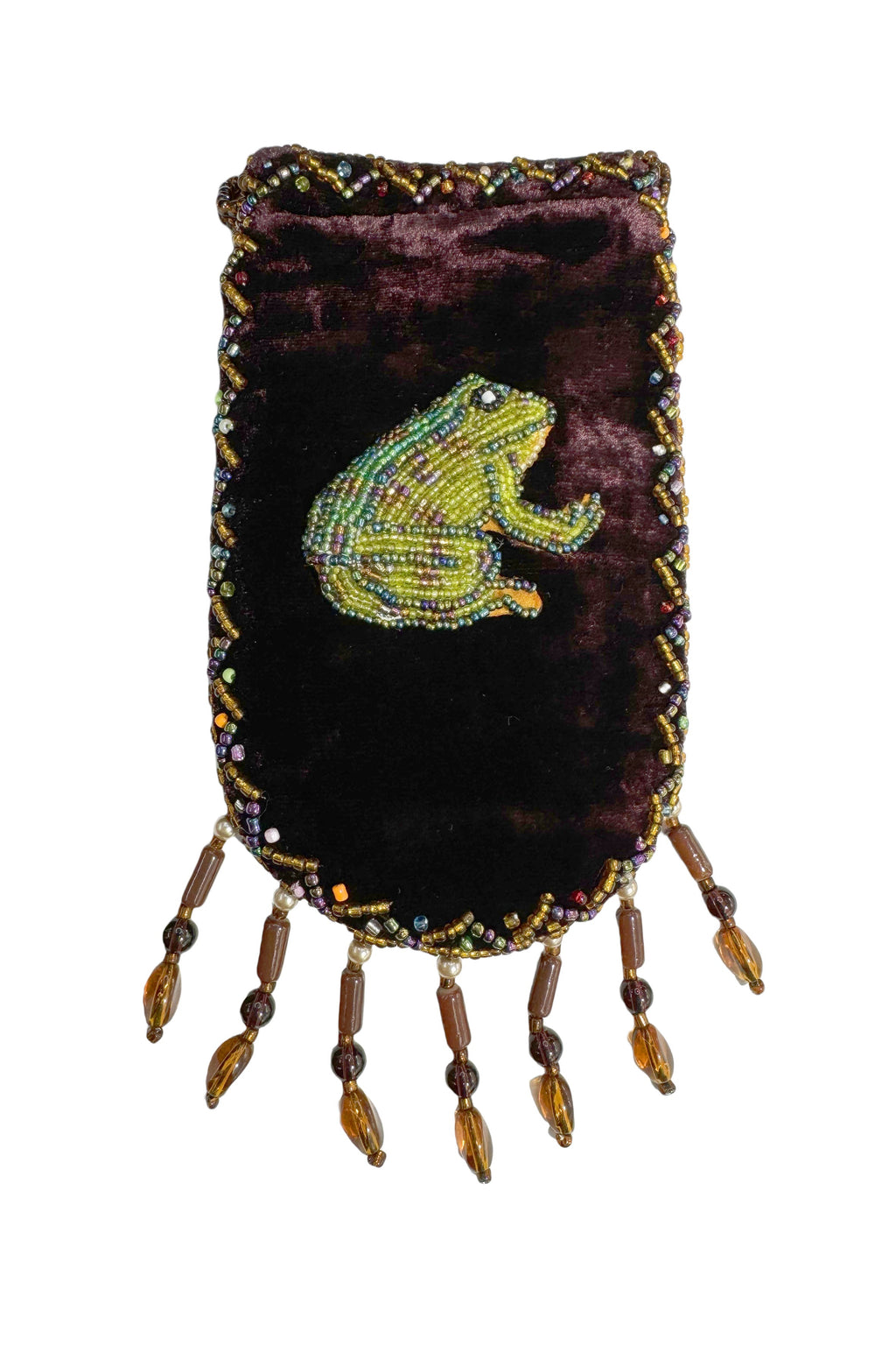 Credit Card Holder Crossbody Bag with Strap V0710 - Frog - view 10