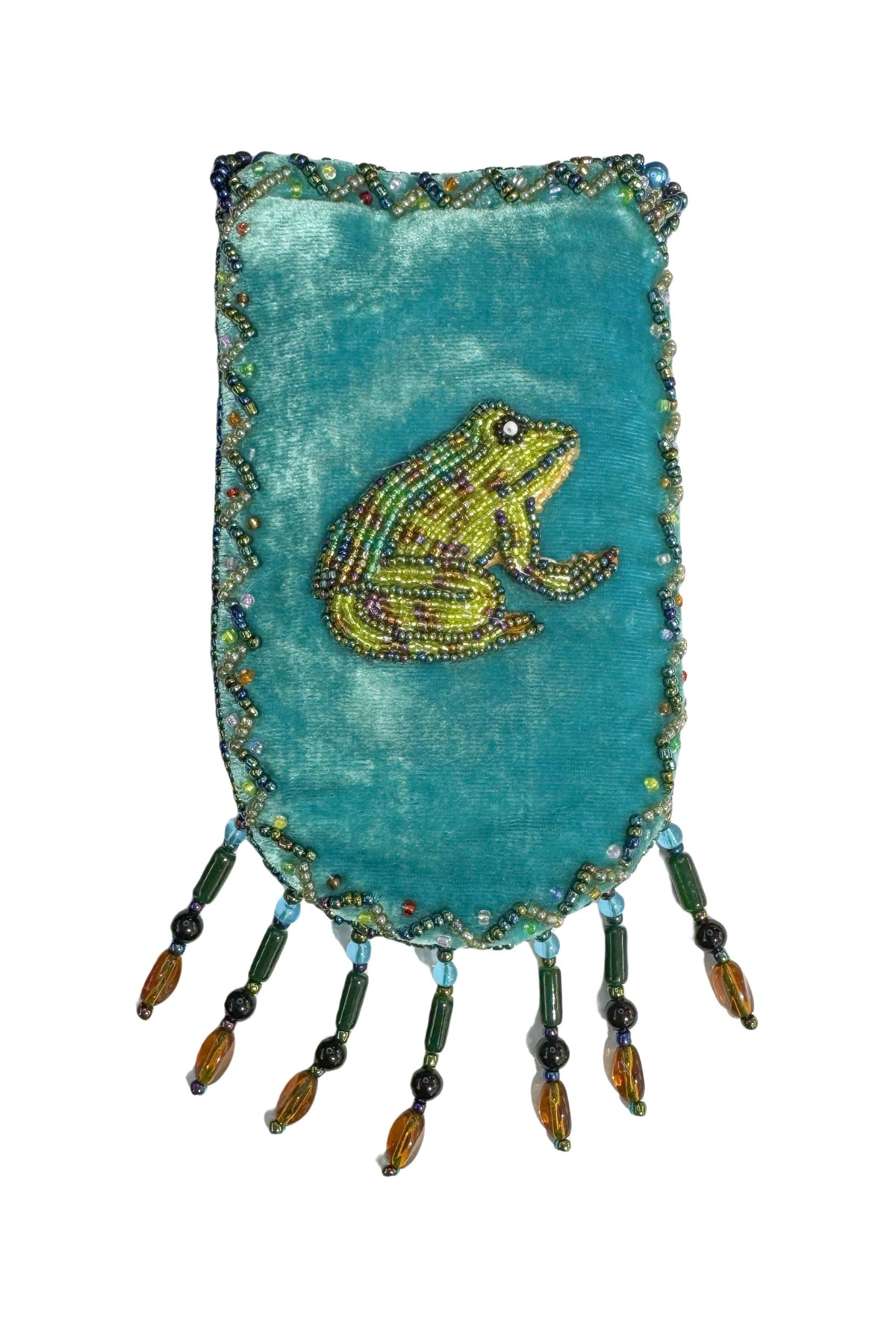 Credit Card Holder Crossbody Bag with Strap V0710 - Frog - view 11