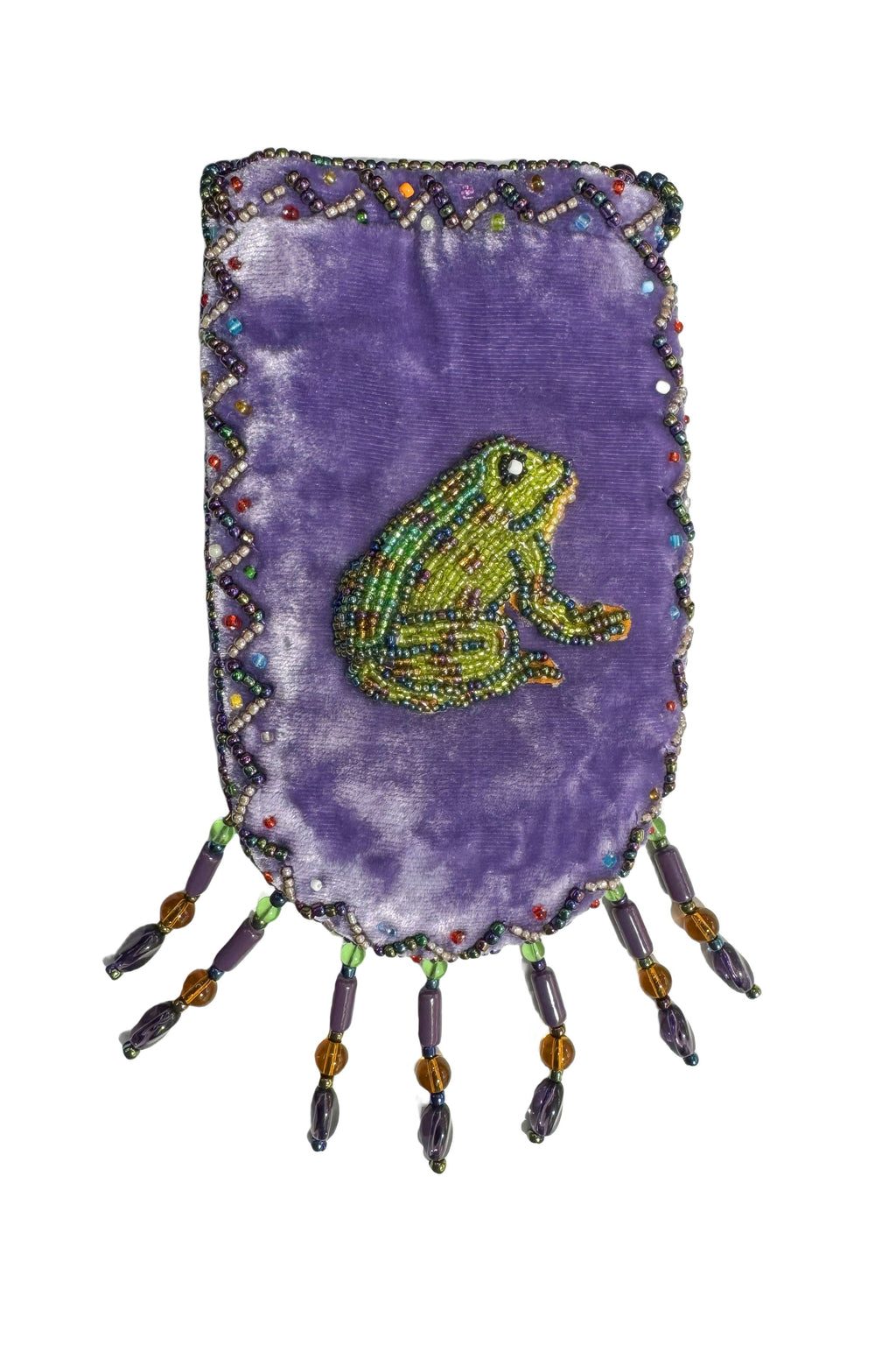 Credit Card Holder Crossbody Bag with Strap V0710 - Frog - view 12