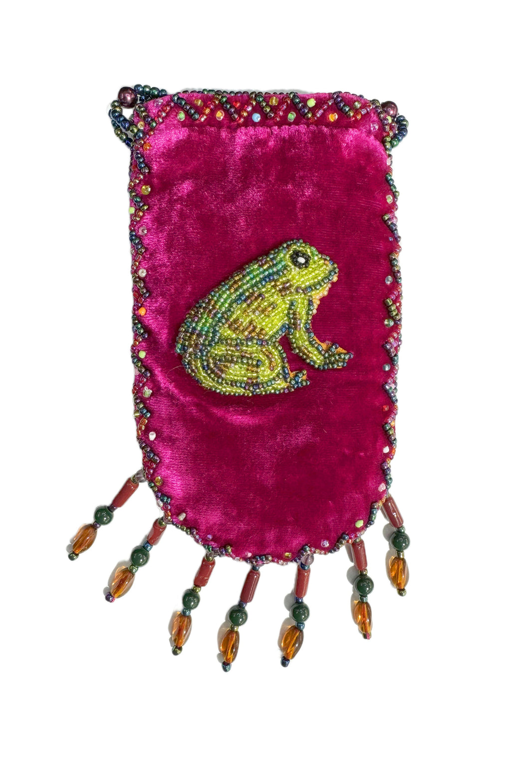 Credit Card Holder Crossbody Bag with Strap V0710 - Frog - view 2