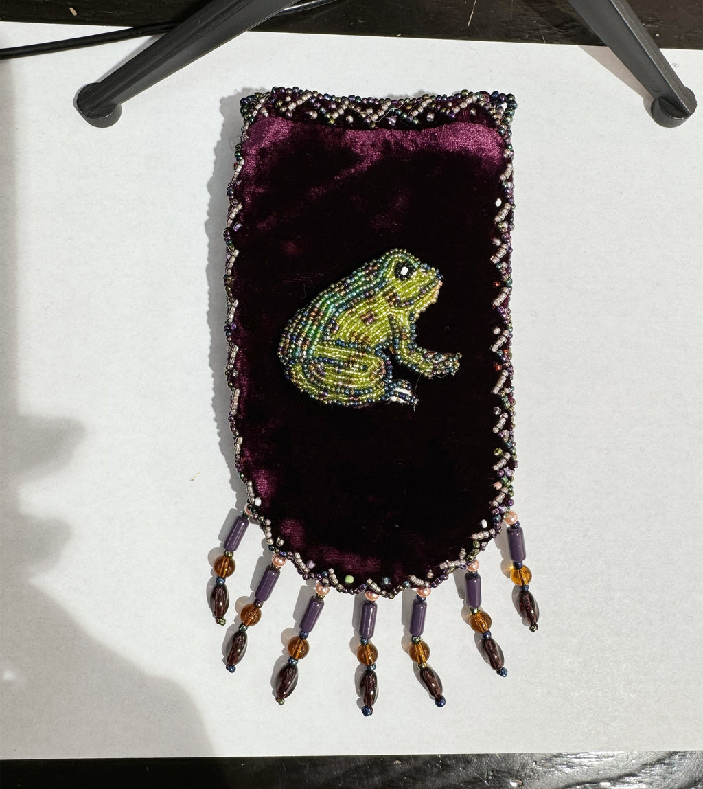 Credit Card Holder Crossbody Bag with Strap V0710 - Frog - view 15