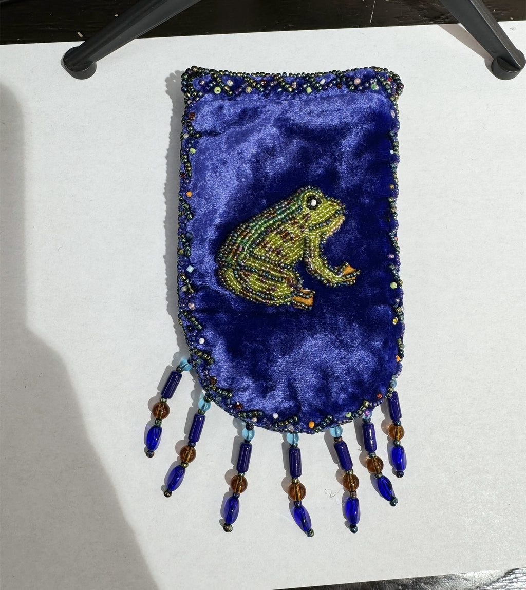Credit Card Holder Crossbody Bag with Strap V0710 - Frog - view 16