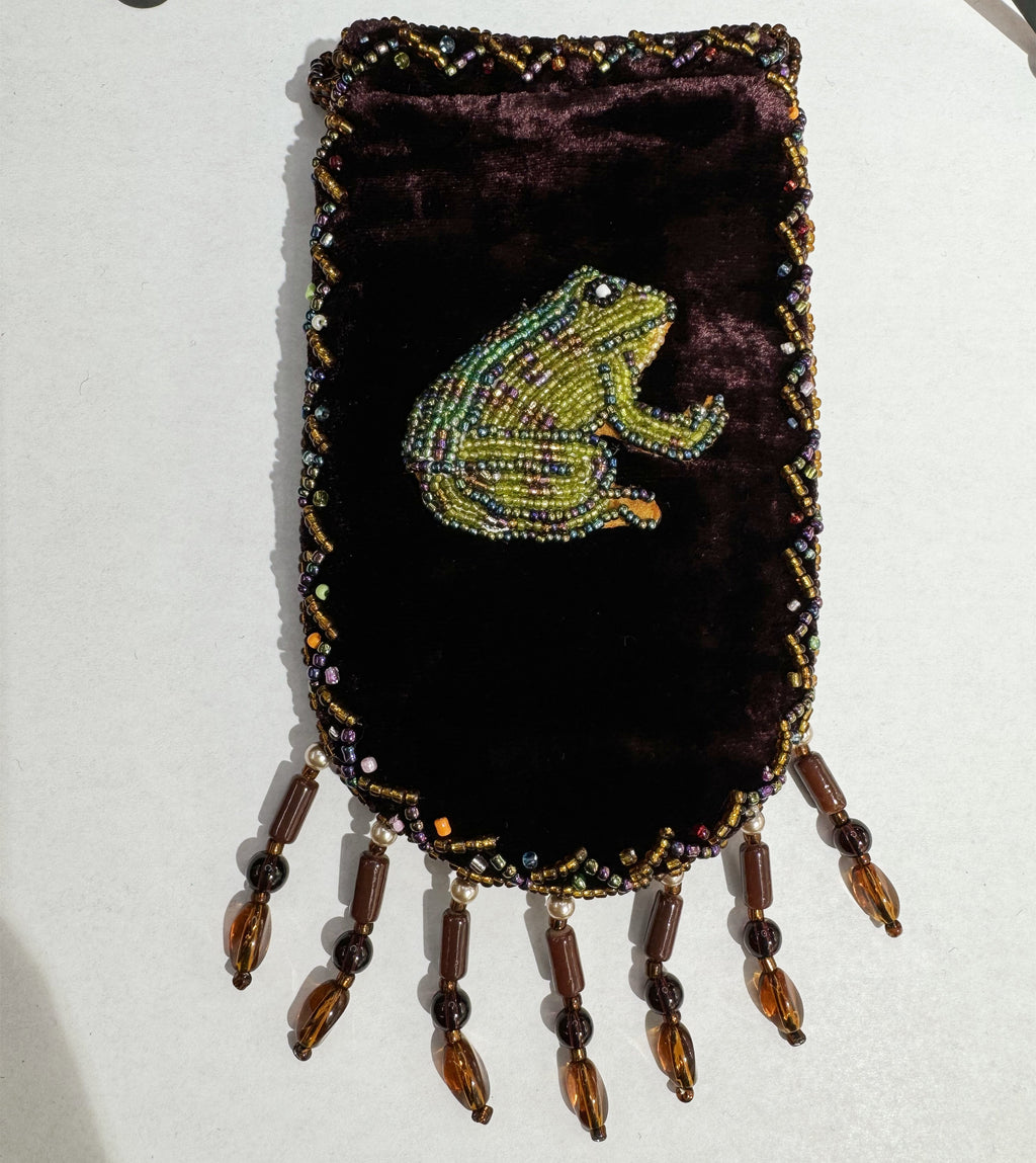 Credit Card Holder Crossbody Bag with Strap V0710 - Frog - view 18