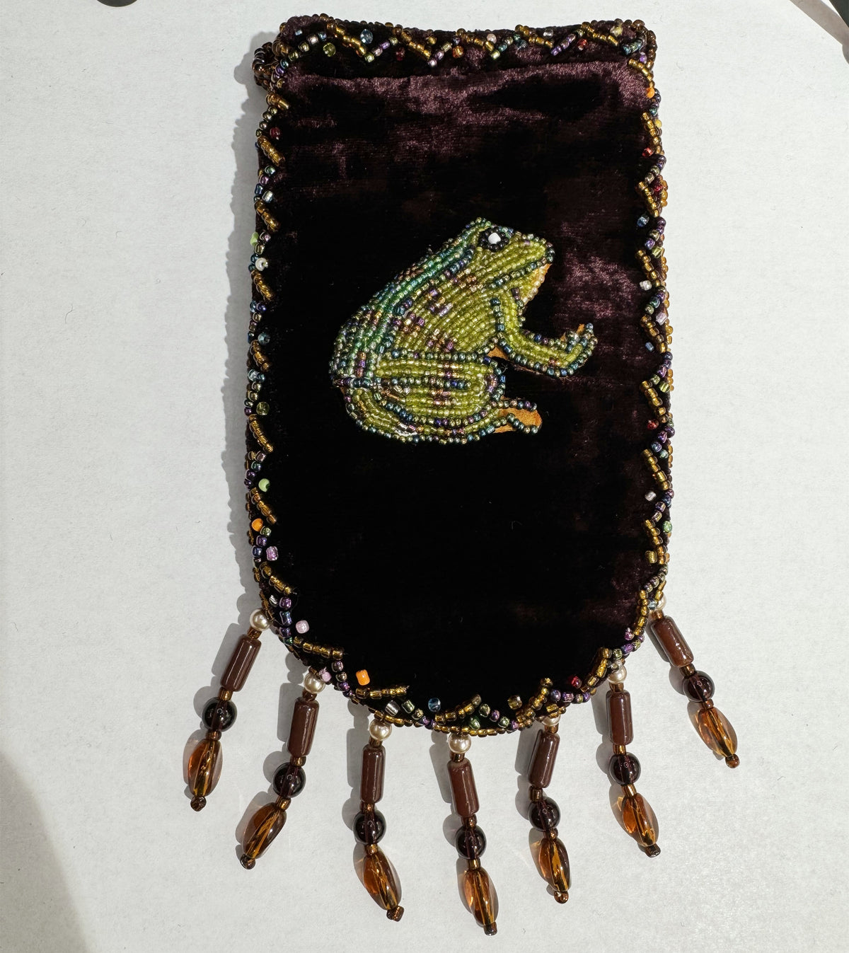 Credit Card Holder Crossbody Bag with Strap V0710 - Frog - view 18