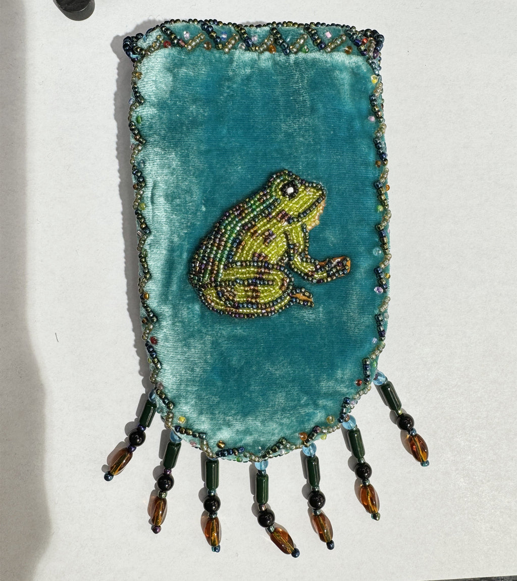Credit Card Holder Crossbody Bag with Strap V0710 - Frog - view 20