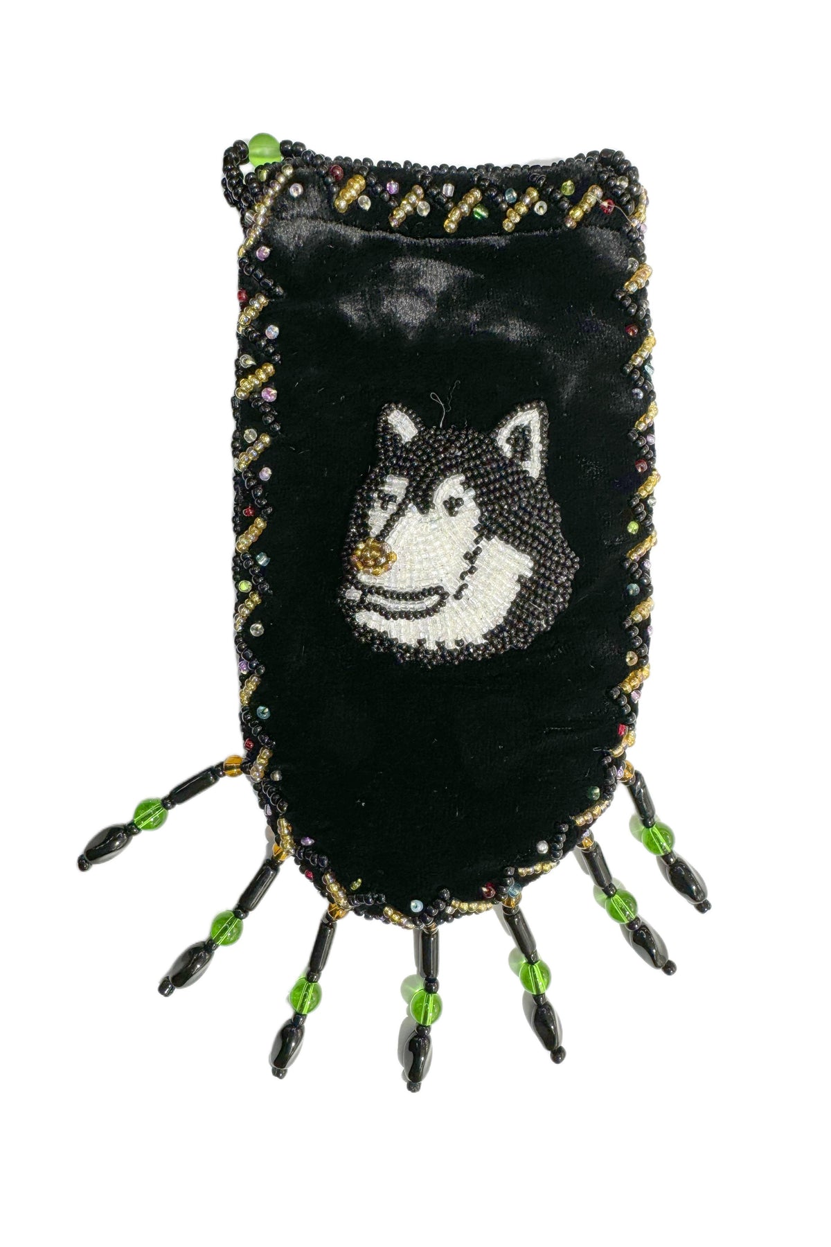 Credit Card Holder CrossBody Bag With Strap V0710 - Husky - view 10