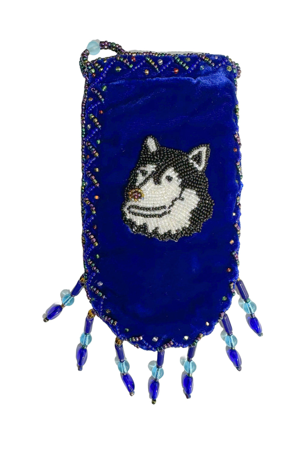 Credit Card Holder CrossBody Bag With Strap V0710 - Husky - view 6