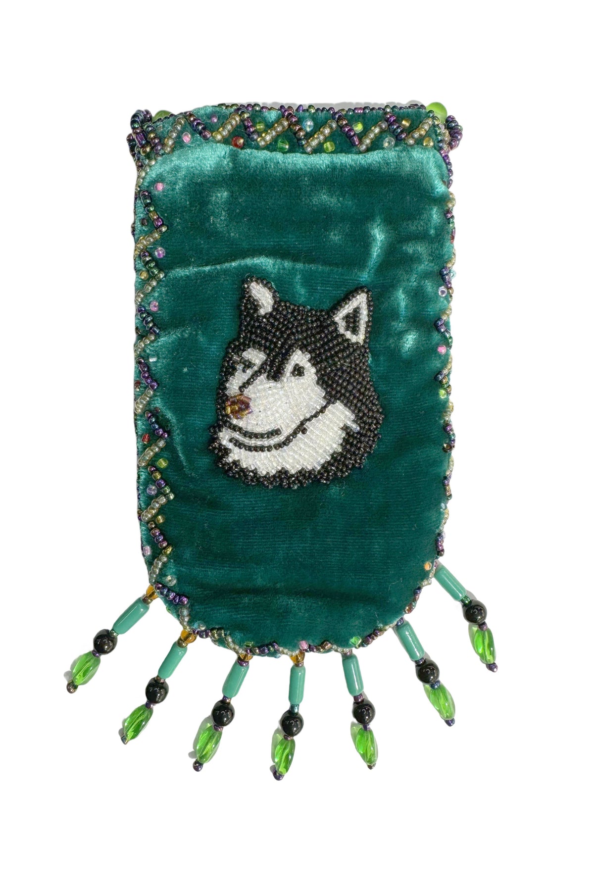 Credit Card Holder CrossBody Bag With Strap V0710 - Husky