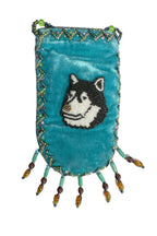 Credit Card Holder CrossBody Bag With Strap V0710 - Husky - view 4