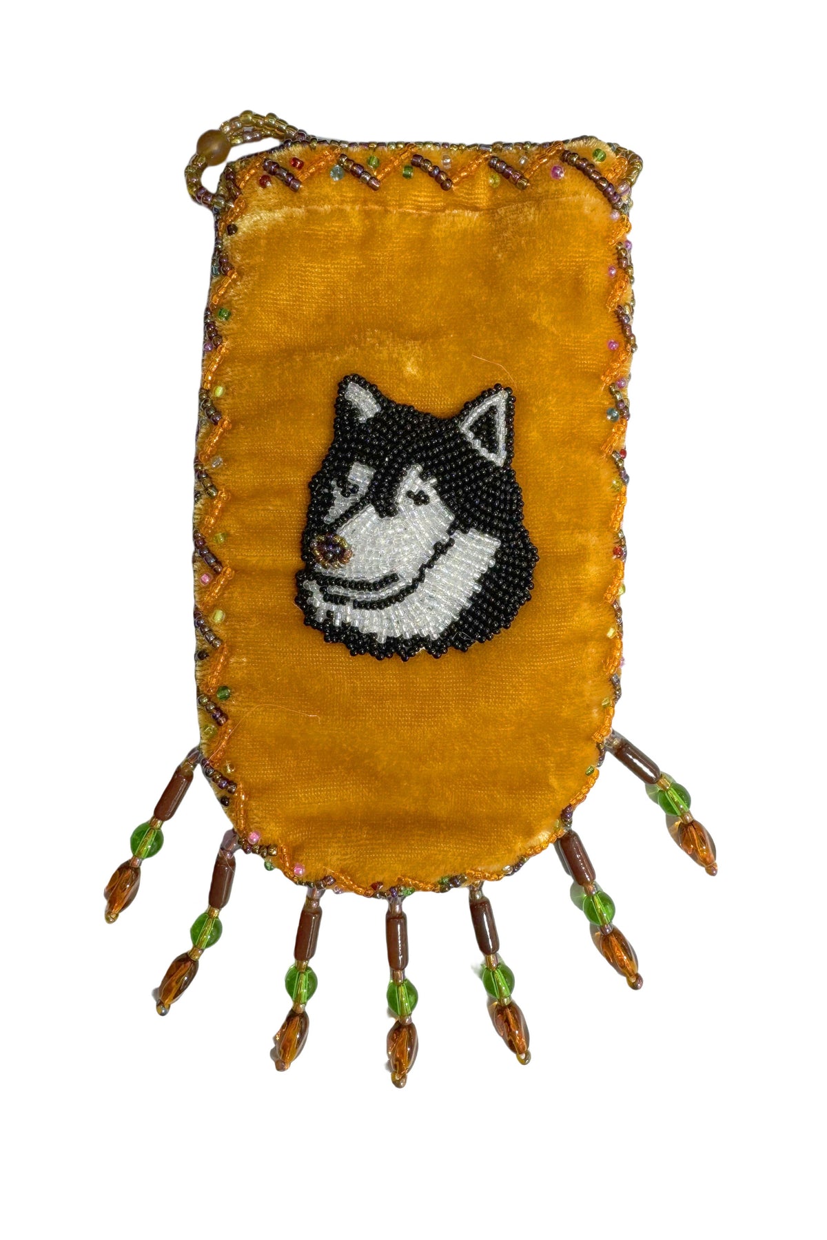 Credit Card Holder CrossBody Bag With Strap V0710 - Husky - view 9