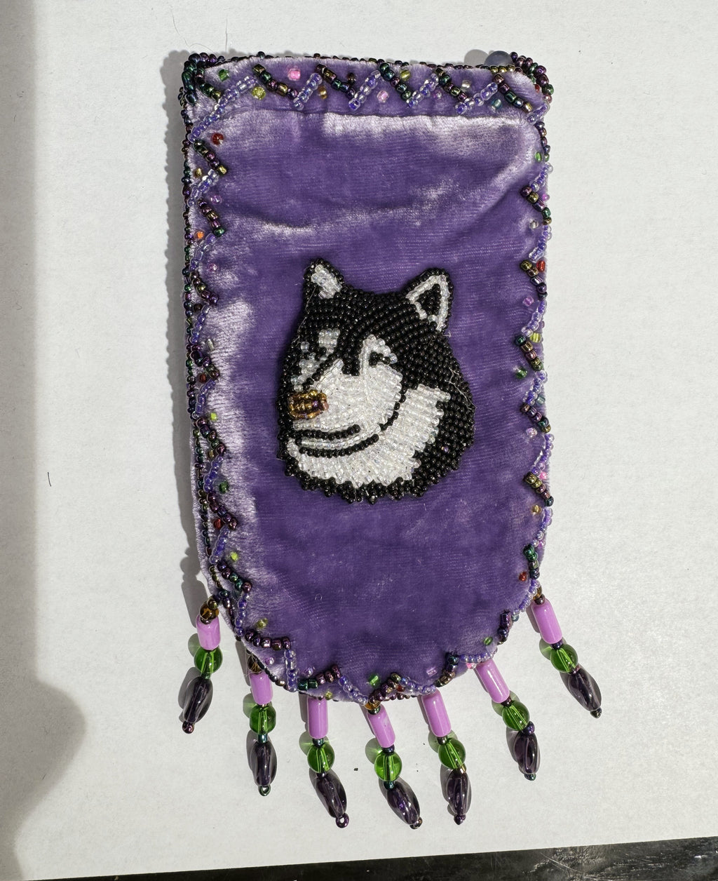Credit Card Holder CrossBody Bag With Strap V0710 - Husky - view 14
