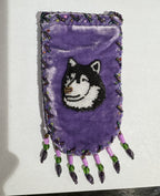 Credit Card Holder CrossBody Bag With Strap V0710 - Husky - view 14
