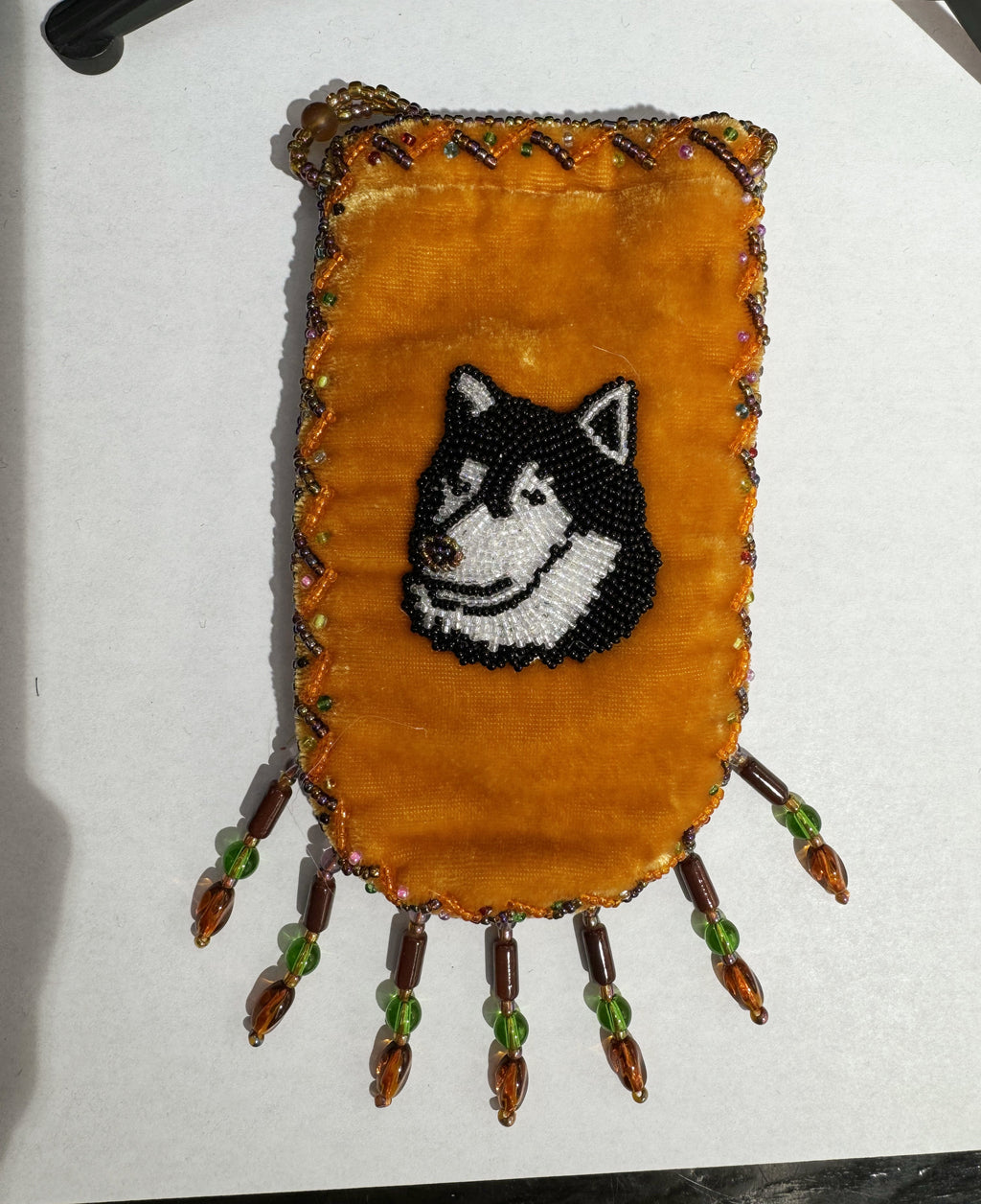 Credit Card Holder CrossBody Bag With Strap V0710 - Husky - view 17