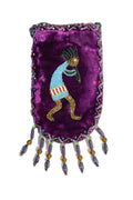 Credit Card Holder CrossBody Bag With Strap V0710 - Kokopelli - view 6
